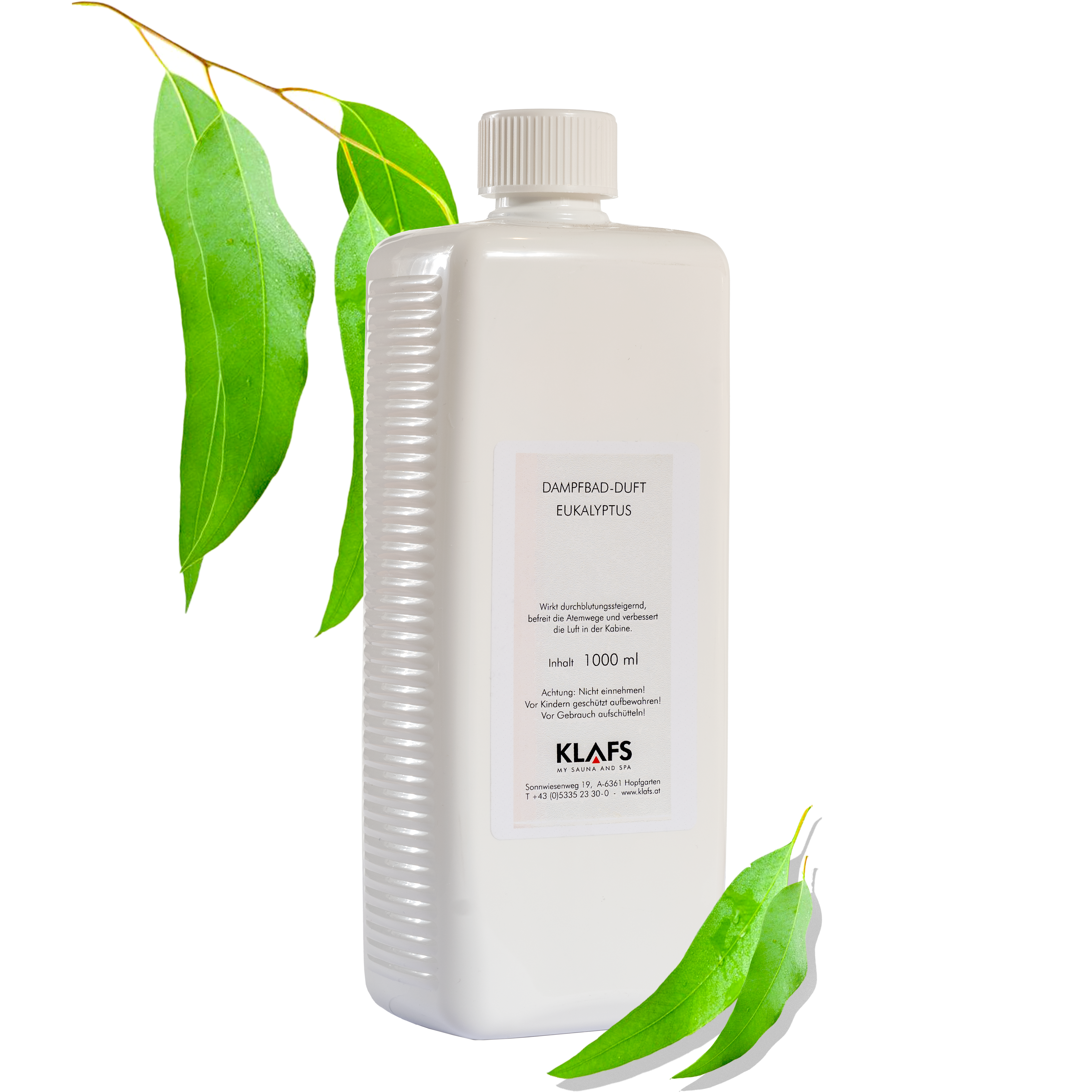 Duftemulsion für Dampfbad Eukalyptus 1L