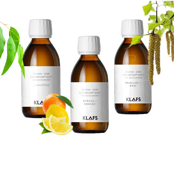 Set klassische Sauna- und SANARIUM®-Düfte 3 x 200 ml